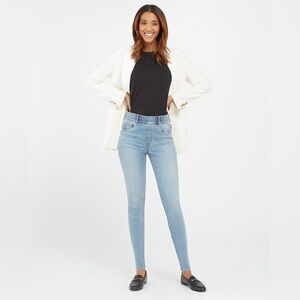 NWT SPANX Skinny Jeans-Light Vintage Wash